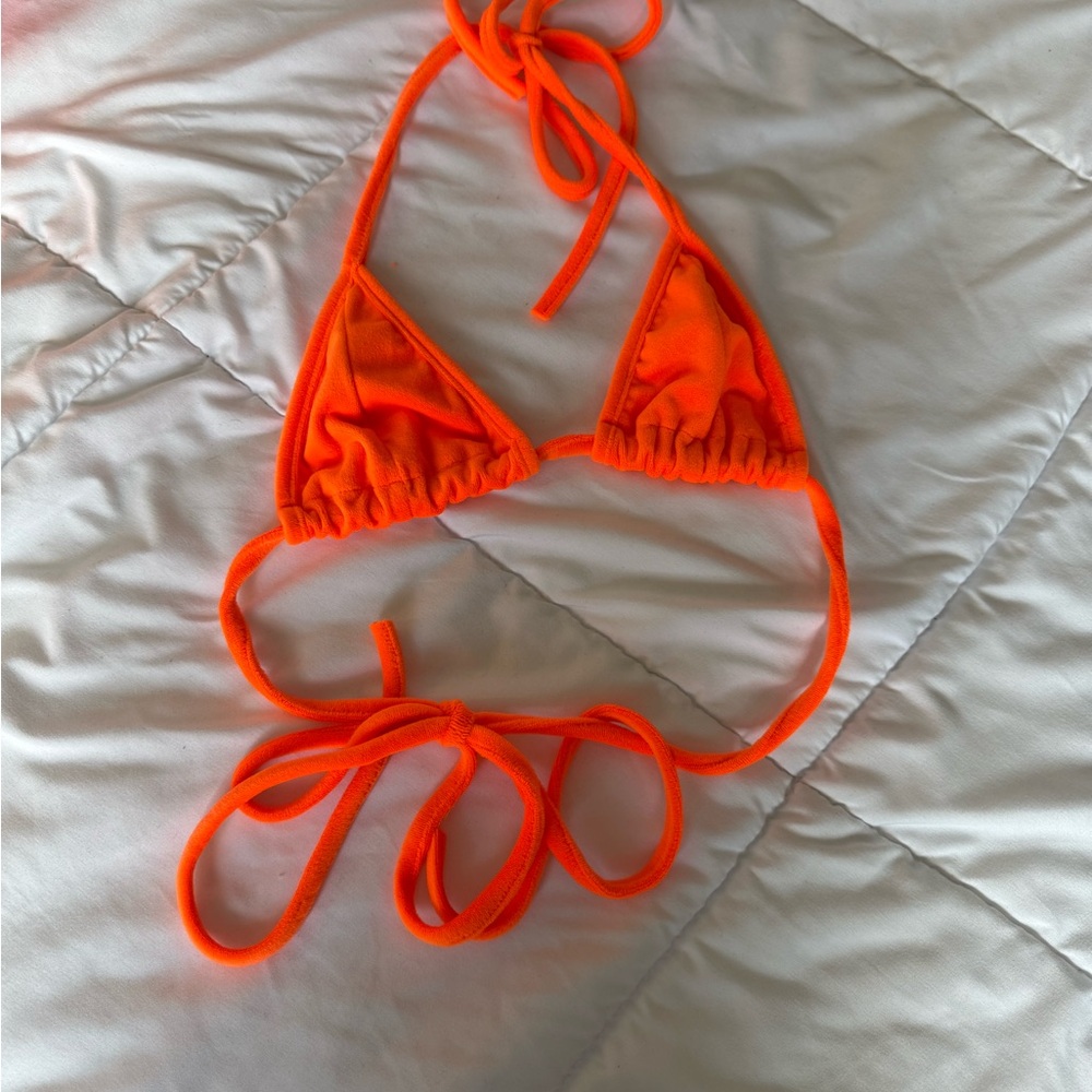 Neon Orange 3-Piece Lounge Set - Picture 3 of 5